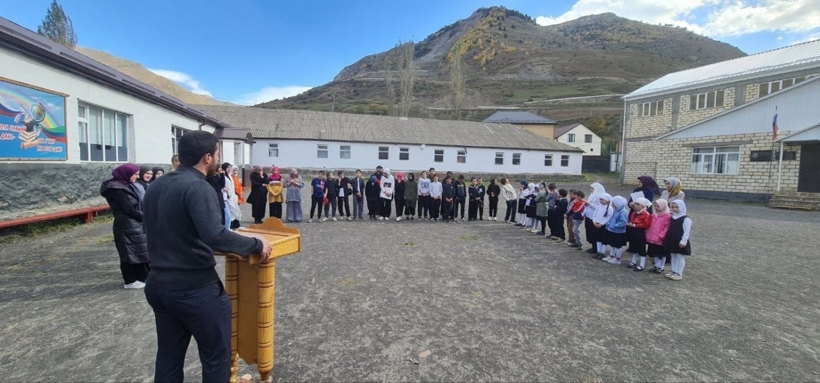 Сегодня в Магарской школе прошло мероприятие, посвященное 80-летию битвы за Кавказ